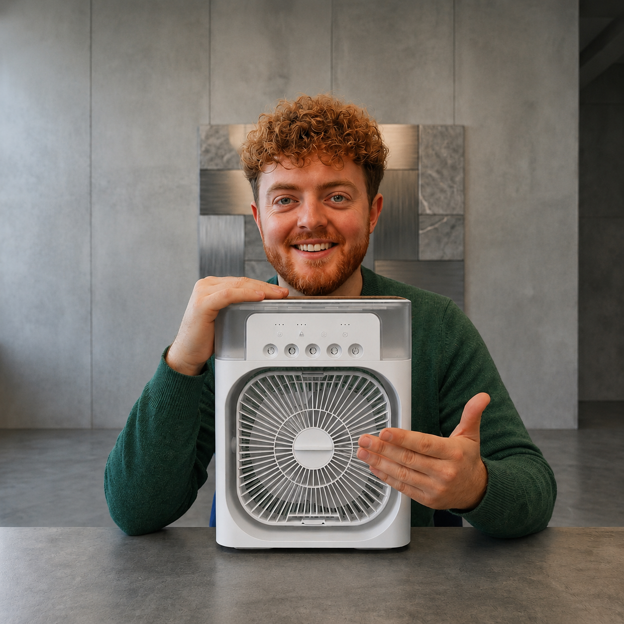 3-in-1 Hydro Chill Misty Fan
